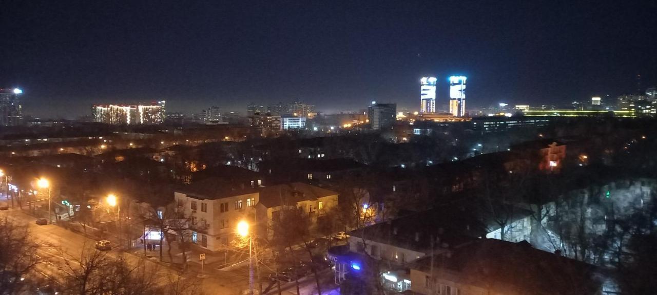 " Atakent " Panoramny Vid Quartira Apartman Almati Kültér fotó